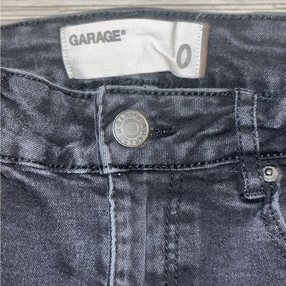 Garage Black Ripped in knee Skinny Jeans - Picture 3 of 4